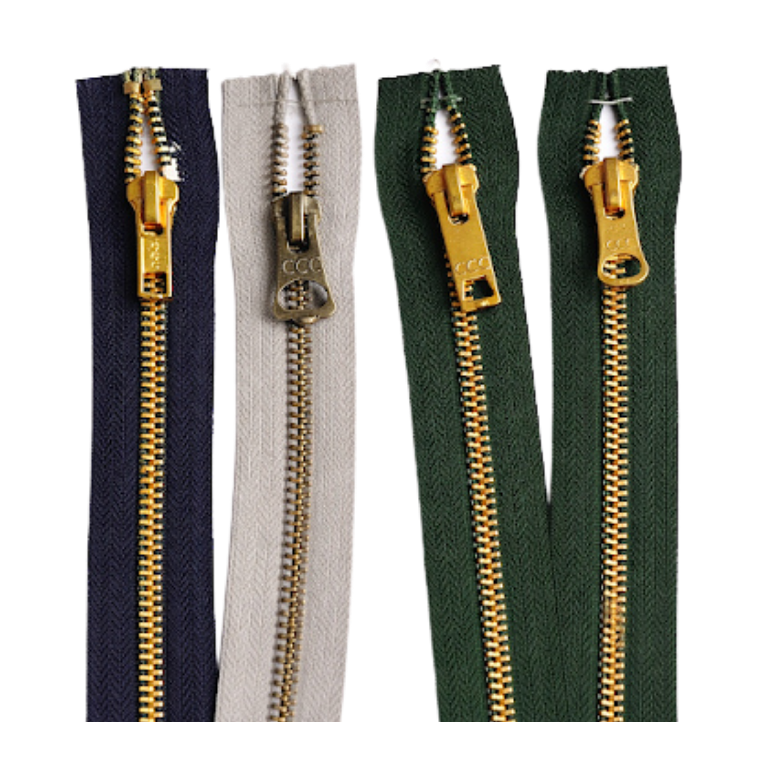 Zippers